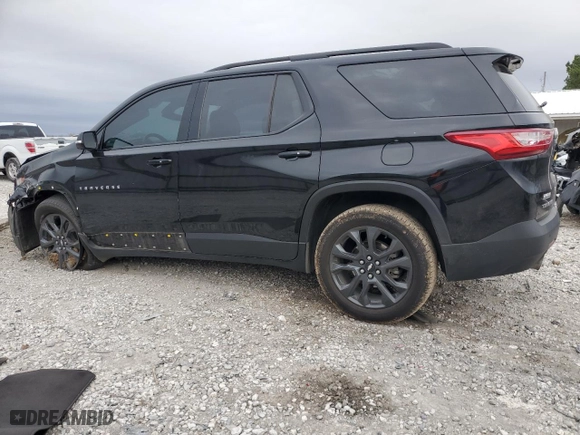 2020 Chevrolet Traverse RS with VIN 1GNERJKW5LJ303249, listed as a Copart auction lot 86393164 with 72,057 mi miles and Salvage Title. Bid and sale history available at carsss.com. Image 2.
