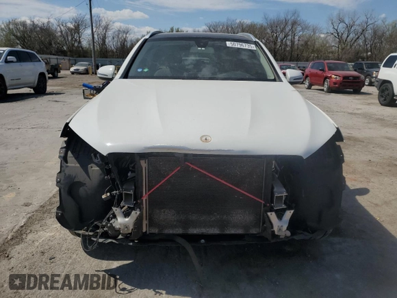 2016 Mercedes-Benz GLC with VIN WDC0G4JBXGF091685, listed as a Copart auction lot 50796735 with 85,687 mi miles and Salvage Title. Bid and sale history available at carsss.com. Image 5.
