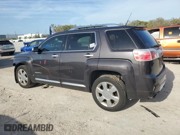 2013 GMC Terrain Denali with VIN 2GKFLYE38D6155500, listed as a Copart auction lot 47084335 with 99,643 mi miles and Salvage Title. Bid and sale history available at DreamBid. Image 2.