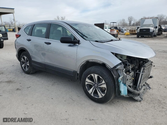 2020 Honda CR-V LX with VIN 5J6RW2H21LL003722, listed as a Copart auction lot 42295555 with 83,075 mi miles and Salvage Title. Bid and sale history available at carsss.com. Image 4.