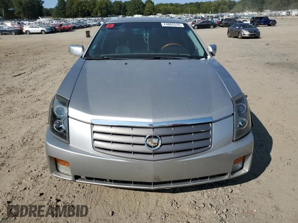 2004 Cadillac CTS with VIN 1G6DM577740110901, listed as a Copart auction lot 74883574 with 173,402 mi miles and Salvage Title. Bid and sale history available at carsss.com. Image 5.