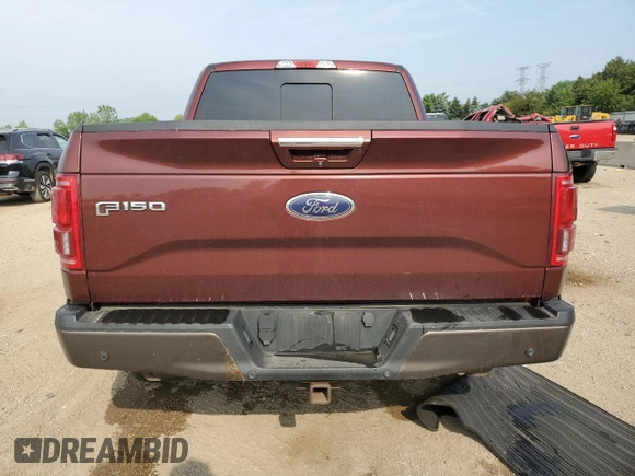 2016 Ford F-150 XLT с VIN 1FTEW1EP0GFC67422, выставлен на аукционе Copart как лот 60506315 с пробегом 122 577 миль миль и Списание • Salvage title. История ставок и продаж доступна на DreamBid. Изображение 6.