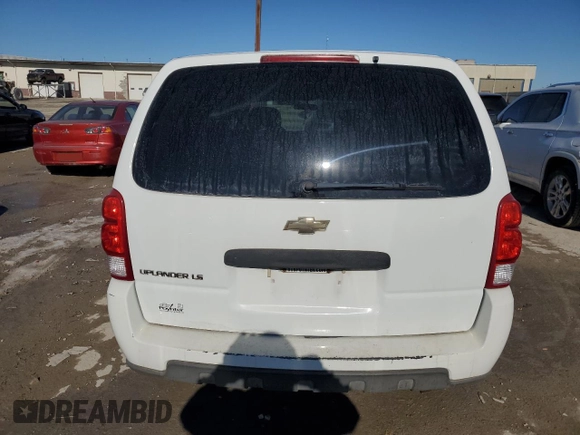 2006 Chevrolet Uplander LS Fleet with VIN 1GNDV23L96D213106, listed as a Copart auction lot 42405465 with 91,670 mi miles and Salvage Title. Bid and sale history available at carsss.com. Image 6.