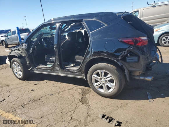 2022 Chevrolet Blazer LT with VIN 3GNKBCR4XNS225608, listed as a Copart auction lot 74280964 with 0 mi miles and Non Repairable. Bid and sale history available at carsss.com. Image 2.