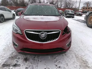 2019 Buick Envision Preferred with VIN LRBFXBSAXKD025585, listed as a IAAI auction lot 41628157 with 71,480 mi miles. Bid and sale history available at carsss.com. Image 1.