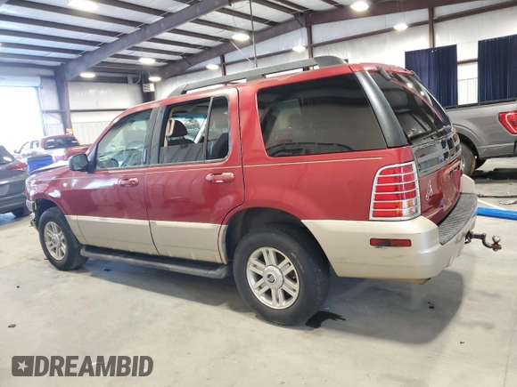 2005 Mercury Mountaineer z VIN 4M2ZU66K75UJ04454, wystawiony jako Copart lot #89298755 z przebiegiem 243 157 mil mil oraz Szkoda całkowita • Salvage title. Historia ofert i sprzedaży dostępna na DreamBid. Obrazek 2.