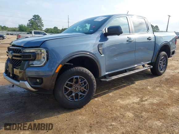 2024 Ford Ranger XLT z VIN 1FTER4GH0RLE15572, wystawiony jako IAAI lot #42138297 z przebiegiem 6 624 mil mil oraz . Historia ofert i sprzedaży dostępna na DreamBid. Obrazek 2.
