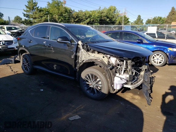 2022 Lexus NX with VIN 2T2AKCEZ1NC002288, listed as a Copart auction lot 62523963 with 0 mi miles. Bid and sale history available at carsss.com. Image 4.