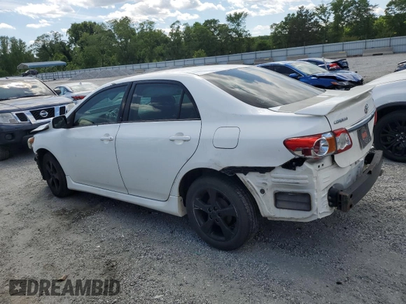 2012 Toyota Corolla L with VIN 5YFBU4EE1CP045693, listed as a Copart auction lot 56059075 with 247,350 mi miles and Clean Title. Bid and sale history available at DreamBid. Image 2.