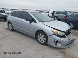 2013 Subaru Impreza 2.0i with VIN JF1GPAA62DH202404, listed as a IAAI auction lot 41440610 with Not provided miles and . Bid and sale history available at DreamBid. Image 1.