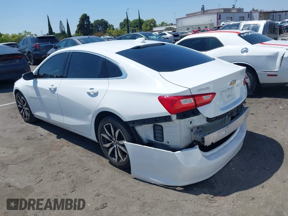 2018 Chevrolet Malibu LT with VIN 1G1ZD5ST9JF278872, listed as a IAAI auction lot 42660160 with 130,192 mi miles and . Bid and sale history available at DreamBid. Image 3.