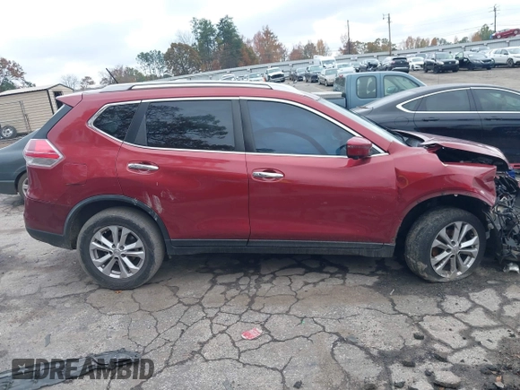 2016 Nissan Rogue SV with VIN JN8AT2MT3GW027636, listed as a IAAI auction lot 40953471 with 128,639 mi miles and . Bid and sale history available at carsss.com. Image 13.