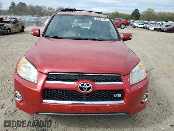 2010 Toyota RAV4 Ltd with VIN JTMDK4DV6A5092843, listed as a Copart auction lot 50541035 with 108,964 mi miles and Salvage Title. Bid and sale history available at carsss.com. Image 5.