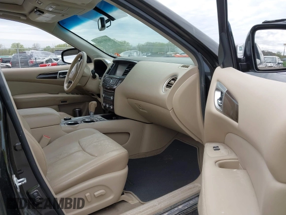 2015 Nissan Pathfinder SL z VIN 5N1AR2MM9FC708298, wystawiony jako IAAI lot #42007408 z przebiegiem 144 114 mil mil oraz . Historia ofert i sprzedaży dostępna na DreamBid. Obrazek 5.