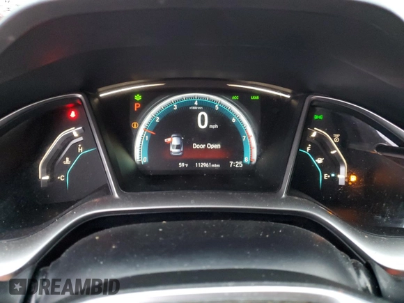 2016 Honda Civic Sedan EX with VIN 2HGFC2F89GH575957, listed as a Copart auction lot 48320894 with 112,961 mi miles and Clean Title. Bid and sale history available at carsss.com. Image 9.