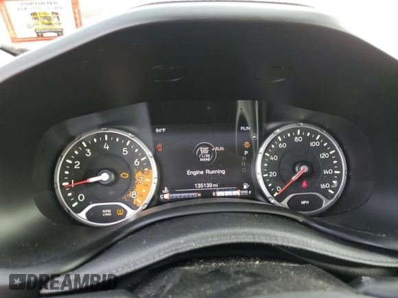 2017 Jeep Renegade Trailhawk with VIN ZACCJBCB8HPE43103, listed as a Copart auction lot 58690885 with 135,139 mi miles and Clean title. Bid and sale history available at DreamBid. Image 9.