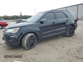 2018 Ford Explorer XLT with VIN 1FM5K7D89JGC52102, listed as a Copart auction lot 41953375 with 49,400 mi miles and Salvage title. Bid and sale history available at DreamBid. Image 1.