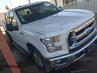 2017 Ford F-150 XL with VIN 1FTEW1C88HKD45868, listed as a IAAI auction lot 42004050 with 134,948 mi miles. Bid and sale history available at carsss.com. Image 1.