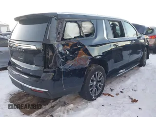 2022 Chevrolet Suburban LT with VIN 1GNSKCKD9NR108079, listed as a IAAI auction lot 41305503 with 76,580 mi miles and . Bid and sale history available at DreamBid. Image 4.