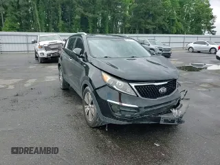 2016 Kia Sportage EX with VIN KNDPCCAC1G7807242, listed as a Copart auction lot 56245505 with 157,443 mi miles and Salvage title. Bid and sale history available at DreamBid. Image 14.