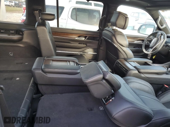 2023 Jeep Grand Wagoneer with VIN 1C4SJVEJ2PS510675, listed as a Copart auction lot 74098604 with Not provided miles and Non repairable. Bid and sale history available at DreamBid. Image 11.