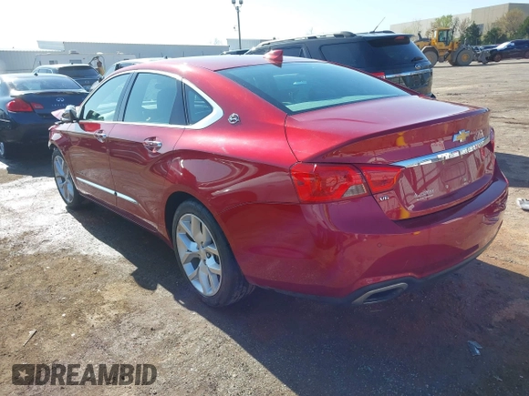 2015 Chevrolet Impala LTZ with VIN 1G1165S32FU111960, listed as a IAAI auction lot 41984314 with 115,379 mi miles and . Bid and sale history available at DreamBid. Image 3.
