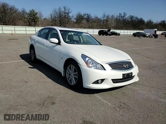 2015 Infiniti Q40 with VIN JN1CV6AR3FM524441, listed as a Copart auction lot 52998465 with 0 mi miles and Salvage Title. Bid and sale history available at carsss.com. Image 13.