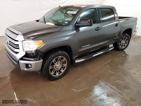 2016 Toyota Tundra 2WD Truck SR5 with VIN 5TFEM5F14GX098829, listed as a Copart auction lot 81053024 with 166,690 mi miles and Clean Title. Bid and sale history available at carsss.com. Image 1.