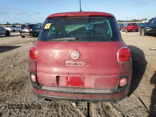2012 FIAT 500L Easy with VIN ZFBCFABH8EZ026985, listed as a Copart auction lot 43201625 with Not Provided miles and Salvage Title. Bid and sale history available at DreamBid. Image 6.