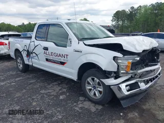 2018 Ford F-150 XL z VIN 1FTEX1CG9JFD55165, wystawiony jako IAAI lot #41966922 z przebiegiem 171 081 mil mil oraz . Historia ofert i sprzedaży dostępna na DreamBid. Obrazek 1.
