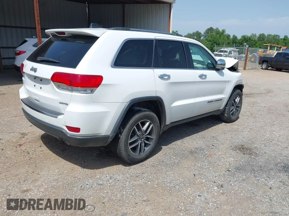 2019 Jeep Grand Cherokee Limited with VIN 1C4RJEBG8KC572978, listed as a IAAI auction lot 42247099 with 128,059 mi miles and . Bid and sale history available at DreamBid. Image 4.