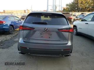 2020 Lexus NX with VIN JTJSARDZ7L2226285, listed as a Copart auction lot 75920504 with 106,883 mi miles and Salvage Title. Bid and sale history available at carsss.com. Image 6.