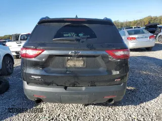 2021 Chevrolet Traverse RS with VIN 1GNERJKW4MJ127876, listed as a Copart auction lot 80226464 with 124,457 mi miles and Salvage Title. Bid and sale history available at carsss.com. Image 6.