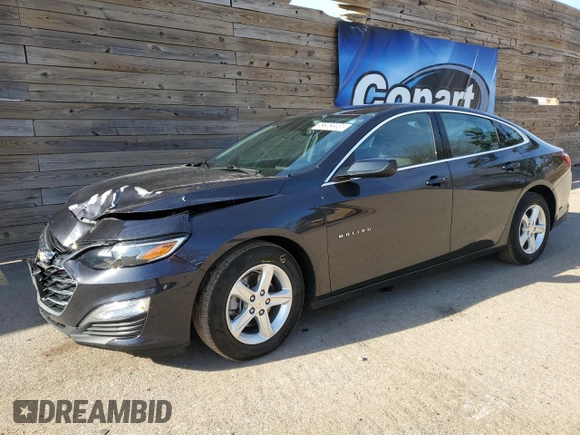 2022 Chevrolet Malibu LS with VIN 1G1ZC5ST0NF185764, listed as a Copart auction lot 53383595 with 57,355 mi miles and Clean Title. Bid and sale history available at DreamBid. Image 1.