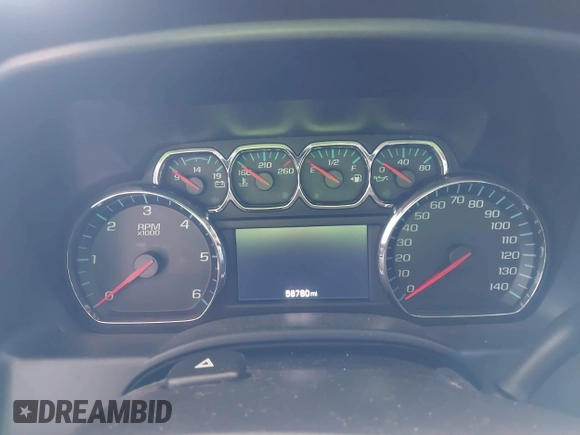 2017 Chevrolet Silverado 1500 LT with VIN 3GCPCREH3HG104014, listed as a IAAI auction lot 41986826 with 58,780 mi miles and . Bid and sale history available at DreamBid. Image 7.