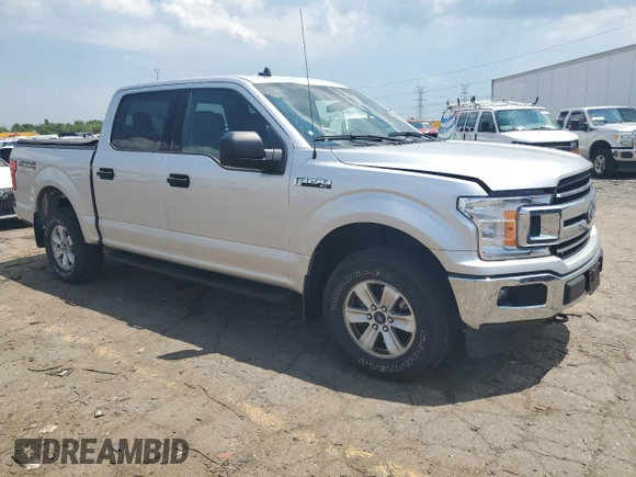 2019 Ford F-150 XL with VIN 1FTEW1E44KFD25160, listed as a Copart auction lot 62812725 with 68,460 mi miles and Clean title. Bid and sale history available at DreamBid. Image 4.