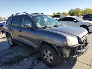 2006 Hyundai Santa Fe GLS with VIN KM8SC73D66U039552, listed as a Copart auction lot 72468624 with 161,221 mi miles and Salvage Title. Bid and sale history available at carsss.com. Image 4.