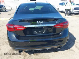 2021 Infiniti Q50 3.0t LUXE with VIN JN1EV7BP8MM700070, listed as a IAAI auction lot 41713519 with 75,333 mi miles. Bid and sale history available at carsss.com. Image 17.