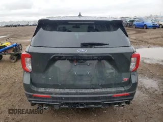 2022 Ford Explorer ST with VIN 1FM5K8GC6NGB02881, listed as a Copart auction lot 47643745 with 72,324 mi miles and Salvage Title. Bid and sale history available at carsss.com. Image 6.