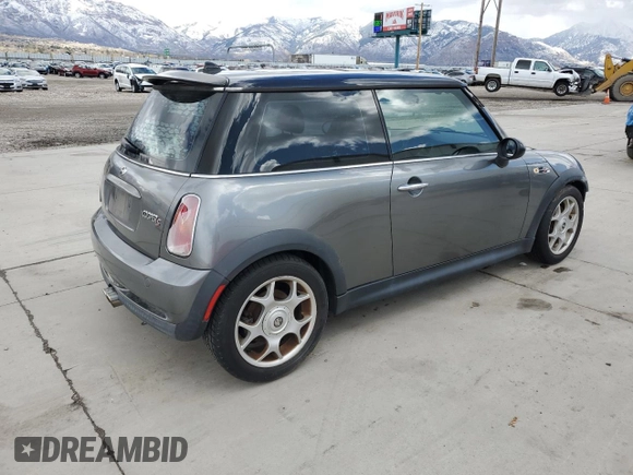2003 MINI Hardtop S with VIN WMWRE33403TD69212, listed as a Copart auction lot 50448655 with 36,184 mi miles and Clean Title. Bid and sale history available at DreamBid. Image 3.