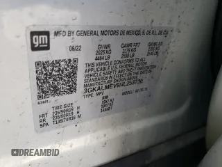 2022 GMC Terrain SLE z VIN 3GKALMEV9NL253730, wystawiony jako Copart lot #45146535 z przebiegiem Nie podano mil oraz Szkoda całkowita • Salvage title. Historia ofert i sprzedaży dostępna na DreamBid. Obrazek 15.