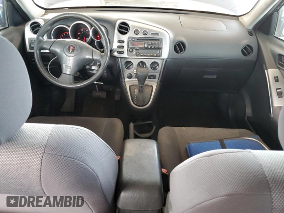 2004 Pontiac Vibe with VIN 5Y2SL62824Z459649, listed as a Copart auction lot 59057345 with 220,515 mi miles and Salvage title. Bid and sale history available at DreamBid. Image 8.