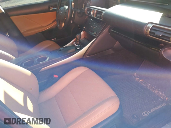 2015 Lexus IS 250 with VIN JTHCF1D22F5019222, listed as a IAAI auction lot 41205079 with 91,250 mi miles and . Bid and sale history available at DreamBid. Image 5.