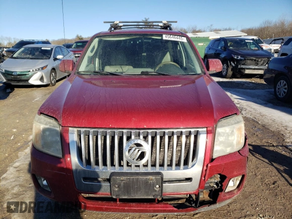 2009 Mercury Mariner Premier z VIN 4M2CU97G59KJ05976, wystawiony jako Copart lot #45646445 z przebiegiem 167 041 mil mil oraz Czysty tytuł • Clean title. Historia ofert i sprzedaży dostępna na DreamBid. Obrazek 5.