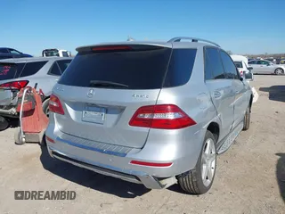 2014 Mercedes-Benz M 550 with VIN 4JGDA7DB0EA364998, listed as a IAAI auction lot 41806211 with 152,603 mi miles and . Bid and sale history available at DreamBid. Image 4.