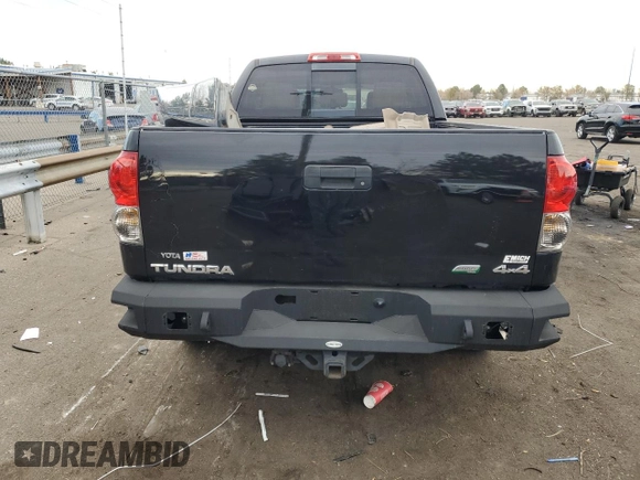 2009 Toyota Tundra 4WD Truck with VIN 5TFBW54139X091759, listed as a Copart auction lot 81697254 with 142,707 mi miles and Salvage Title. Bid and sale history available at carsss.com. Image 6.