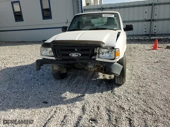 2009 Ford Ranger XL with VIN 1FTYR10D99PA27834, listed as a Copart auction lot 49494605 with 281,239 mi miles and Salvage Title. Bid and sale history available at carsss.com. Image 10.