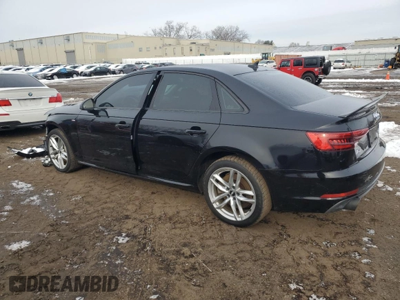 2017 Audi A4 Season of Audi Premium with VIN WAUDNAF43HN048073, listed as a Copart auction lot 44023205 with 102,311 mi miles and Salvage Title. Bid and sale history available at carsss.com. Image 2.