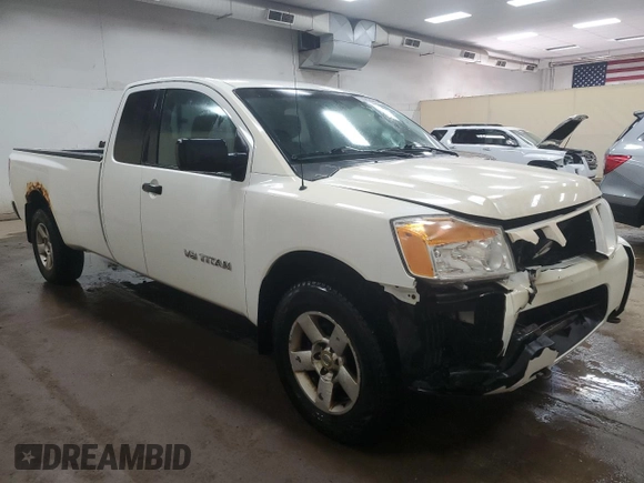 2008 Nissan Titan SE with VIN 1N6BA06F08N342061, listed as a Copart auction lot 51219045 with 201,740 mi miles and Clean Title. Bid and sale history available at carsss.com. Image 4.
