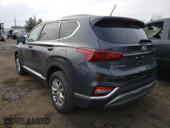 2020 Hyundai Santa Fe SE with VIN 5NMS2CAD1LH267190, listed as a Copart auction lot 31867502 with 18,255 mi miles. Bid and sale history available at carsss.com. Image 3.
